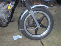 CMA 5-spoke front wheel